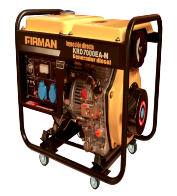 Generador Eléctrico Firman KRD-7000EA-M Diesel 220V