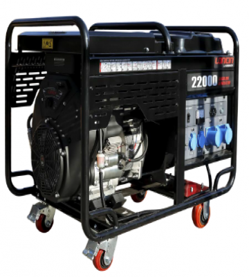 Generador Eléctrico Loncin LC-22000 220V Gasolina P/Eléctrica