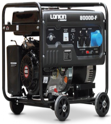 Generador Eléctrico Loncin LC-8000DF Gasolina Partida Eléctrica