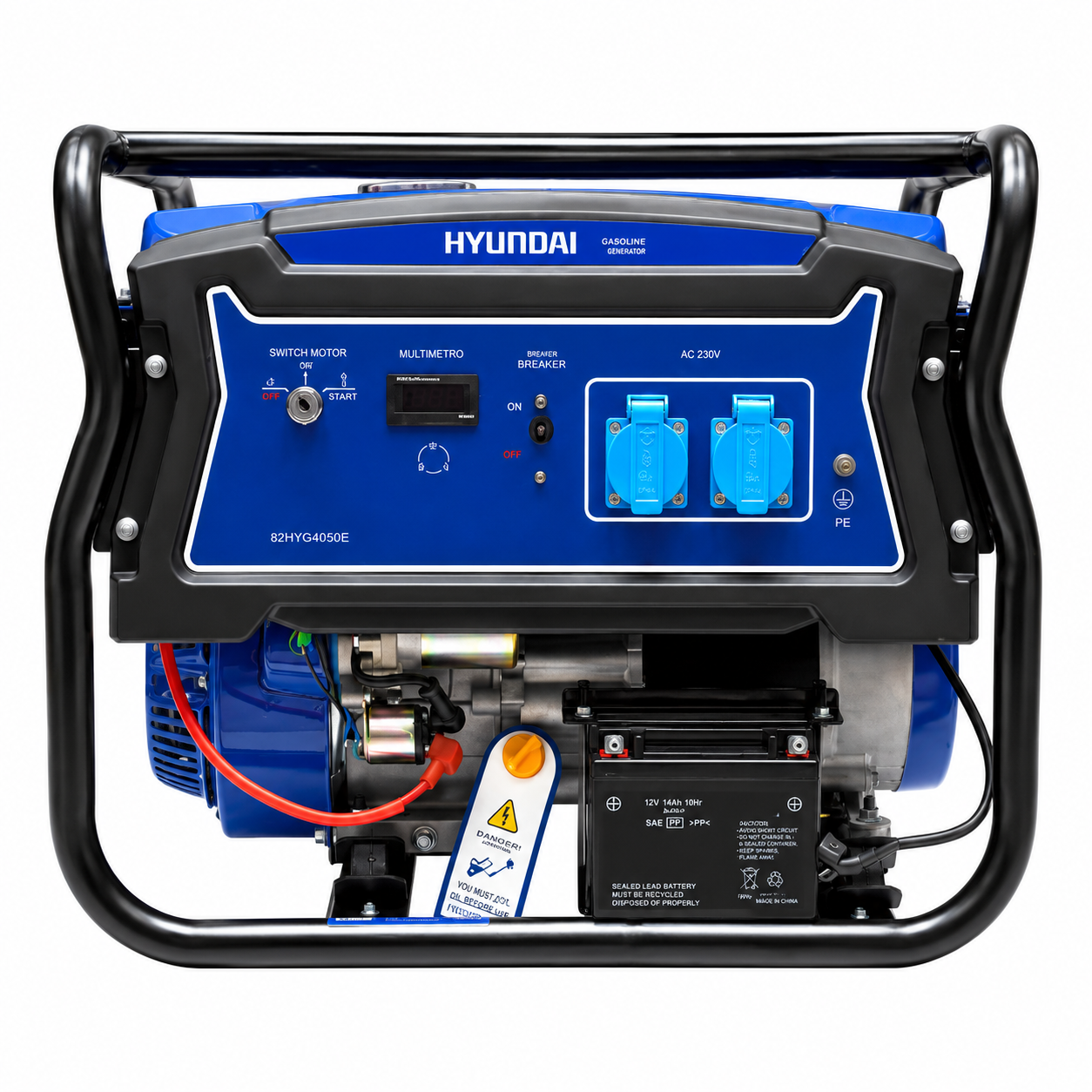 Generador Hyundai 82HYG4050E: 2.8 KW Gasolina con Partida Eléctrica