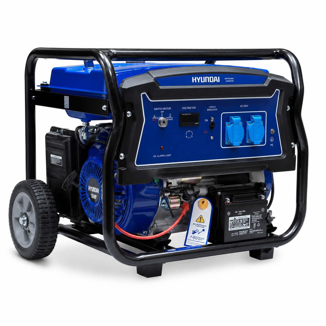 Generador Hyundai 82HYG4050E: 2.8 KW Gasolina con Partida Eléctrica