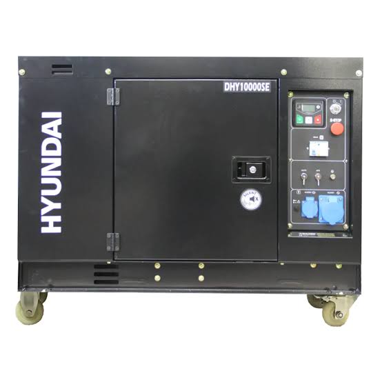 Generador Hyundai Diesel 8/8,5 Kw/Kva Partida eléctrica monofásico