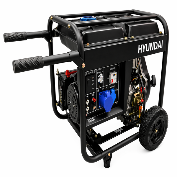 Generador Hyundai Diesel 78DHY6000LE 5.5 kW | Arranque Eléctrico 220V