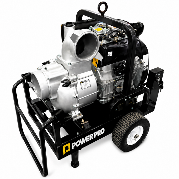 Motobomba Diesel POWER-PRO DWP-150TLE 6"x6" 20 HP | PROCIM