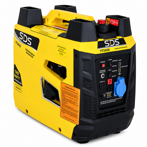 Generador Inverter SDS SGG-2400I 2.3 KW Gasolina 220V – Energía Pura