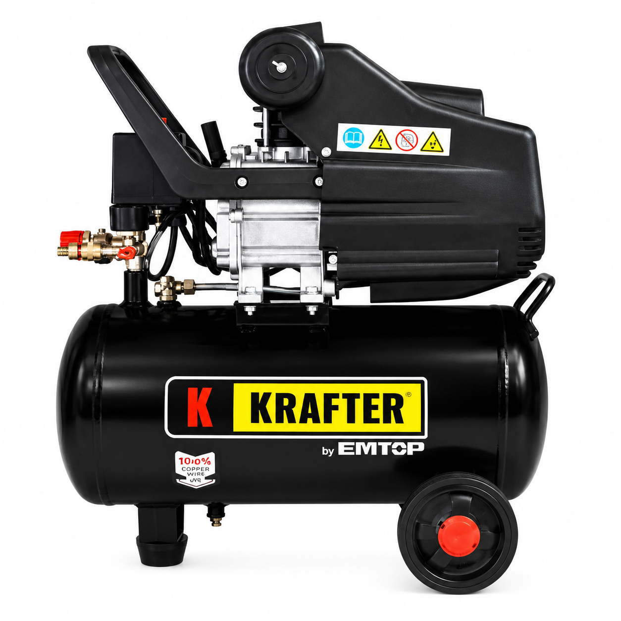 Compresor de Aire Krafter 24 LTS 2.0 HP 220V | PROCIM