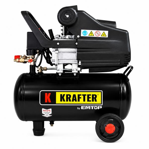 Compresor de Aire Krafter 24 LTS 2.0 HP 220V | PROCIM