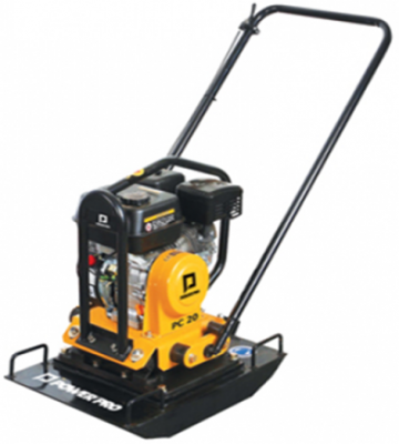 Placa Compactadora Power Pro PC-20 | Motor Robin 6.0 HP Gasolina