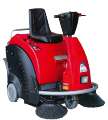 Barredora Industrial Biemmedue Dusty 1100ET Hombre a Bordo Batería