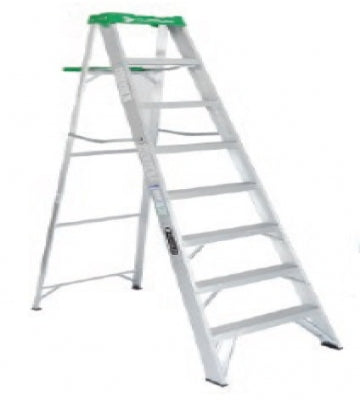 Escalera de Aluminio Tijera Cuprum 8 Peldaños - 2.44m | PROCIM