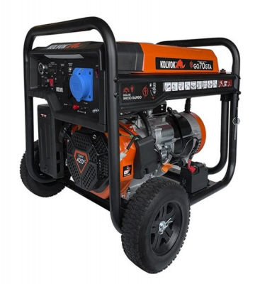Generador Eléctrico Kolvok GO-70GTA 6.5 KW Gasolina 220V P. Eléctrica