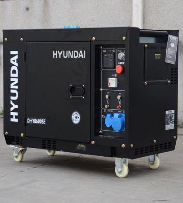 Generador Diesel Hyundai 6.3 kW 220V 78DHY8600SE con Partida Eléctrica