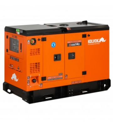 Generador Eléctrico Kolvok GSS-14D 12.0 kVA Diesel 220V | Uso Continuo