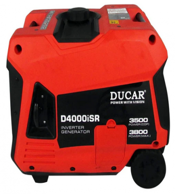 Generador Eléctrico Inverter Ducar D-4000i | 4.0 kW Gasolina 220V C/ Partida Eléctrica