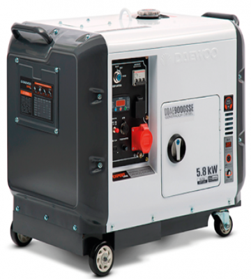Generador Eléctrico Daewoo DDAE-9000SSE 220V Diesel