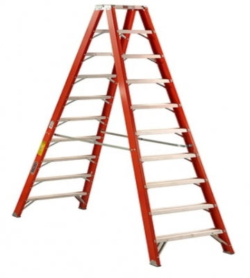 ESCALERA FIBRA DE VIDRIO DOBLE ACCESO 3.05M / 10P