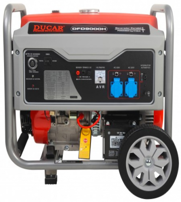 Generador Eléctrico Ducar DFD-9000H 7.0 KW Gasolina 220V Partida Eléctrica