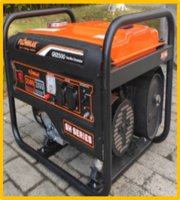 Generador Eléctrico FlowMak GH-2500 Gasolina | Arranque Manual