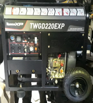Motosoldador Diesel Toyama TWGD-220 EXP | 220A & Generador 3.5kW
