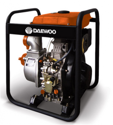 Motobomba Daewoo DDA-80E 3"x3" 6.0 HP Diesel | Arranque Eléctrico