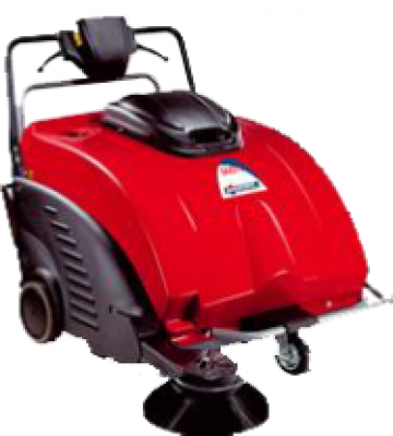 Barredora a batería Biemmedue Dusty 650ET para limpieza industrial en Chile.