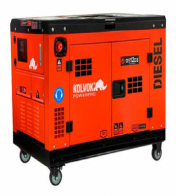 Generador Eléctrico Kolvok GS-12D3 11.5 KVA Insonoro 380V