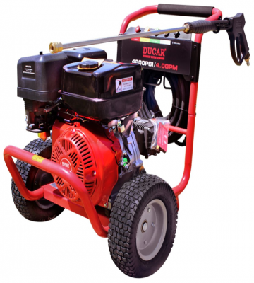 Hidrolavadora Ducar DGPW-42T 290 Bar Gasolina Industrial Agua Fría