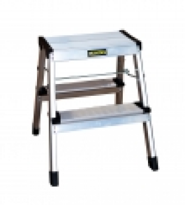 Taburete Plegable de Aluminio Magna 2 Peldaños - PROCIM