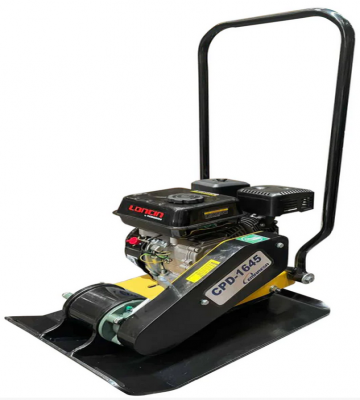 Placa Compactadora CPD-1645 1.600 KGS. Motor Loncin Gasolina Unidireccional
