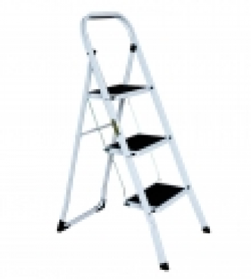 ESCALERA TABURETE ACERO 3 PELDAÑOS COMPACTO MAGNA