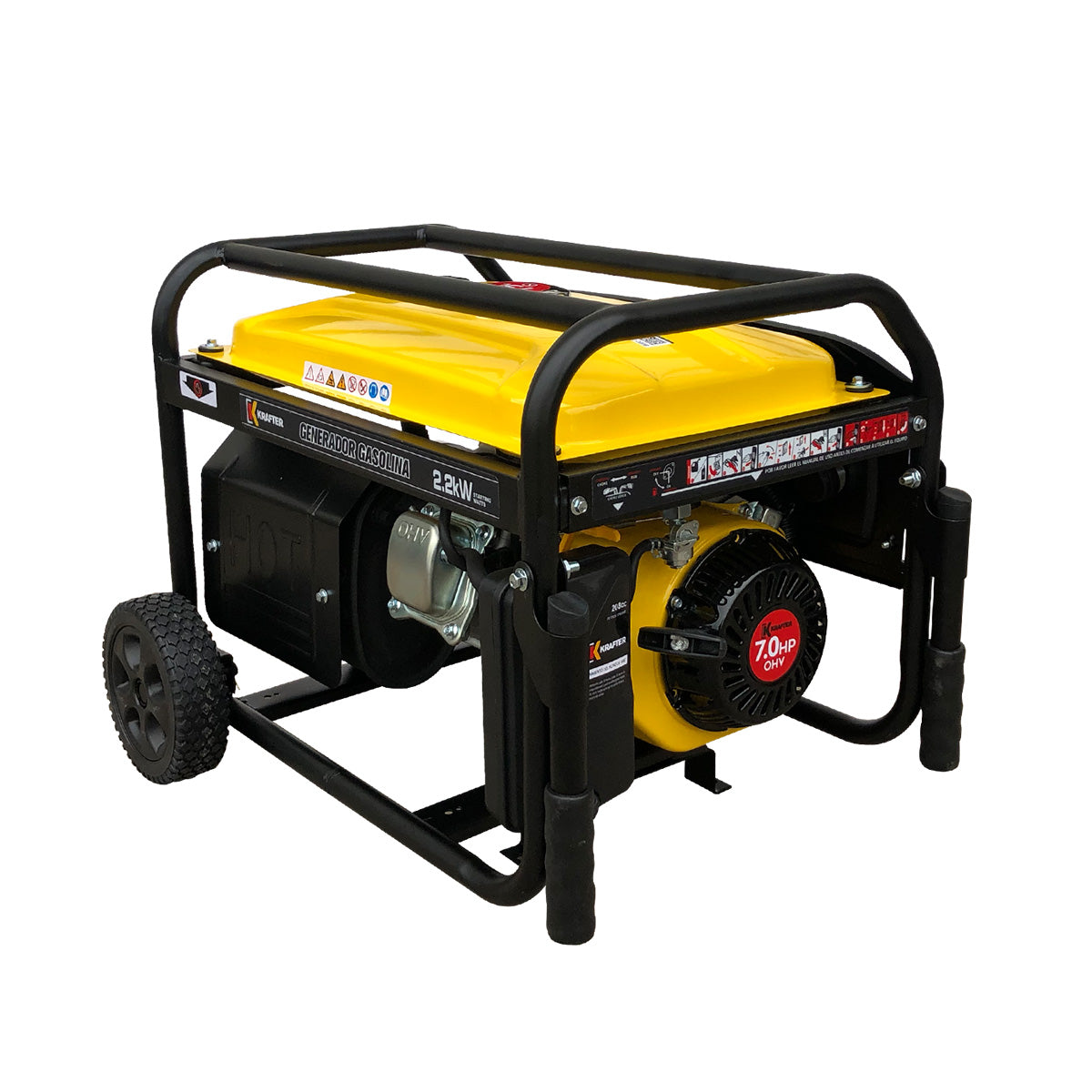 GENERADOR ELÉCTRICO GASOLINA KRAFTER 2,2 KVA KI2500E PE