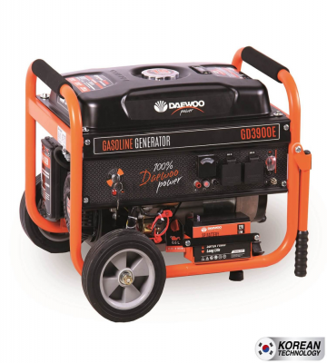 Generador Daewoo GD-3900E Gasolina 3000W 220V C/ Partida Eléctrica