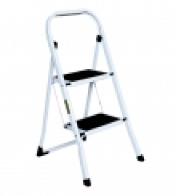 ESCALERA TABURETE ACERO 2 PELDAÑOS COMPACTO MAGNA | Plegable