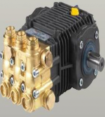 BOMBA DE AGUA COMET FW2-4030 15/200, vista frontal con conexiones. Disponible en PROCIM.