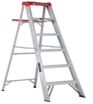 Escalera de Aluminio Tijera 1.83 M / 6 Peldaños