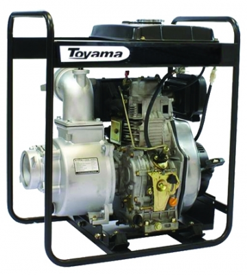 Motobomba Diesel 3"x3" | 7.0 HP | 1000 L/min | Partida Eléctrica Toyama
