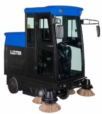 Barredora Industrial Luster A-88 Hombre a Bordo a Batería 5.500W