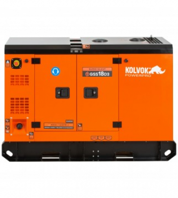 Generador Eléctrico Kolvok GSS-18D 17.0 KVA 220V Diesel: Potencia Continua