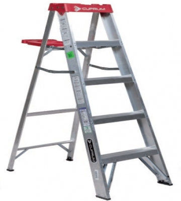 Escalera Aluminio Tijera Cuprum 1.52m (5 Peldaños) | Resistencia y Confiabilidad