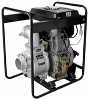 Motobomba Diesel 4"x4" 10.5 HP | 1400 L/min Partida Eléctrica Toyama