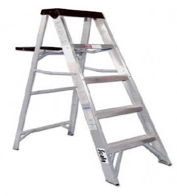 Escalera Tijera Aluminio 5 Peldaños | Ligera y Segura