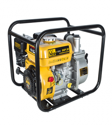 Motobomba Bencinera SDS SGP-20L 2"x2" 5.5 HP - Potencia y Eficiencia